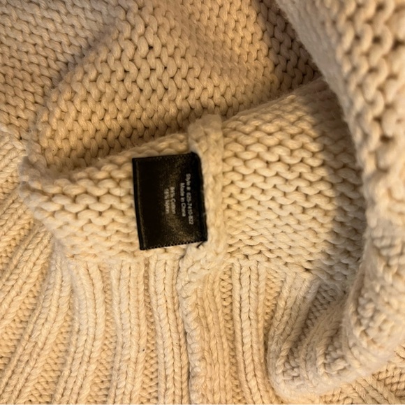 JENNI KAYNE | Classic Crewneck Sweater XS Ivory - Picture 4 of 12